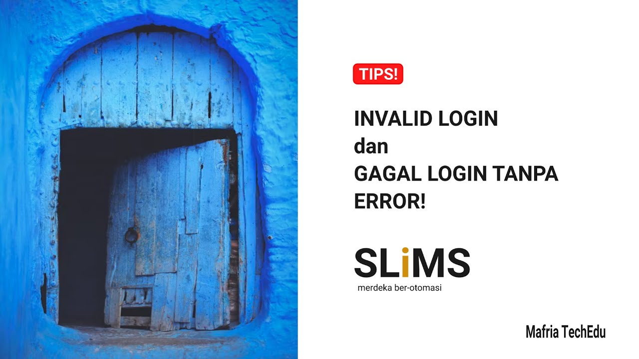 How to solve the error: invalid login form and failed login even though the password is correct w...