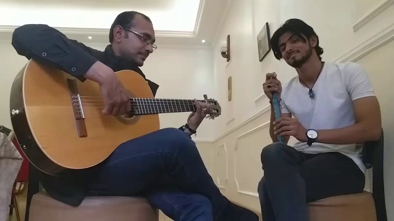 عهد الاصدقاء عزف جيتار + ناي    Ahdo al asdiqae Guitar & Flute