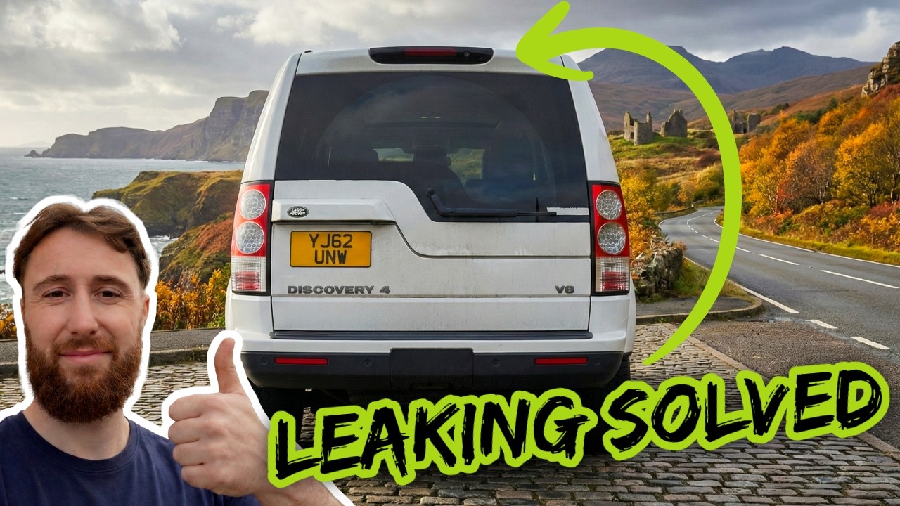 Discovery 3 & 4 (LR3/LR4) Water Leak Fix | Third Brake Light Replacement