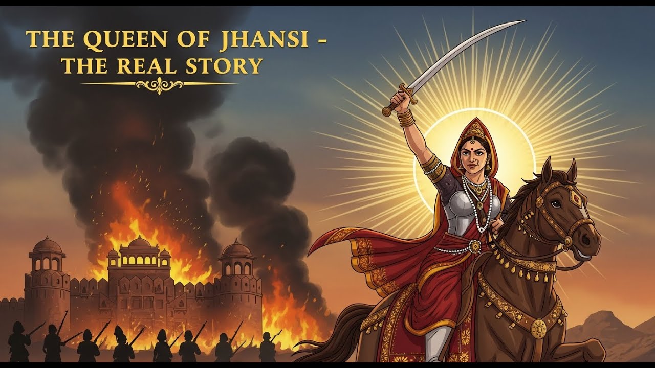 झाँसी की रानी लक्ष्मीबाई  शौर्य संघर्ष और बलिदान की अनसुनी कहानी | Rani Lakshmibai Documentary