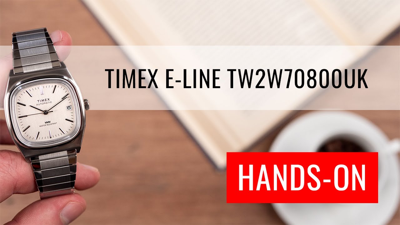 HANDS-ON: Timex E-Line Reissue TW2W70800UK