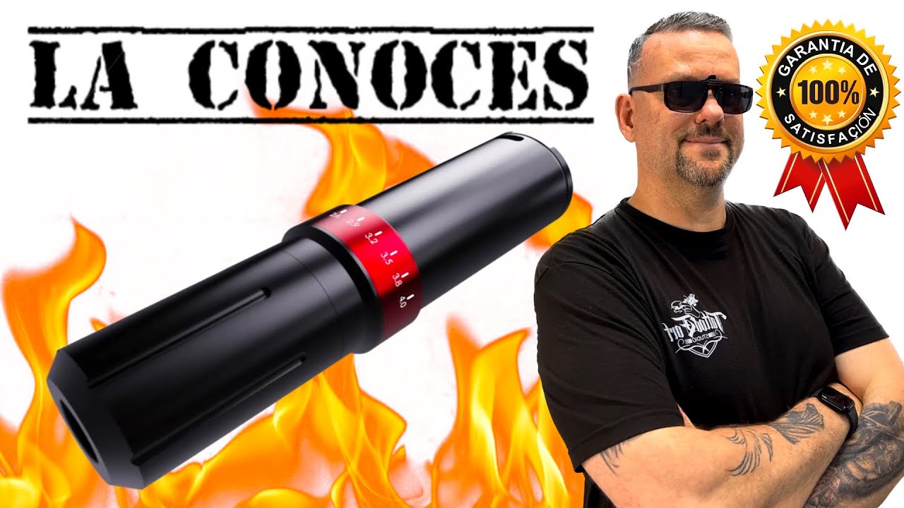 ✅LO INCREIBLE de la PEN TATTOO ( BRONC V12 MULTI STROQUE )