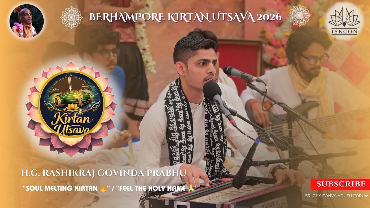 🔥 H.G. Rashikraj Prabhu Kirtan | Berhampore Kirtan Utsav 2026 | Soul Touching Harinam 🙏