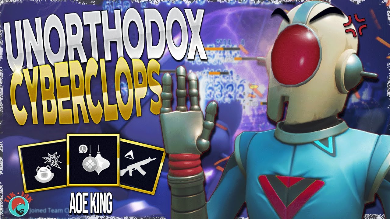 UNORTHODOX CYBERCLOPS // WHO NEEDS TEDDY ANYWAY // CRAZY AOE DAMAGE // FORTNITE STW