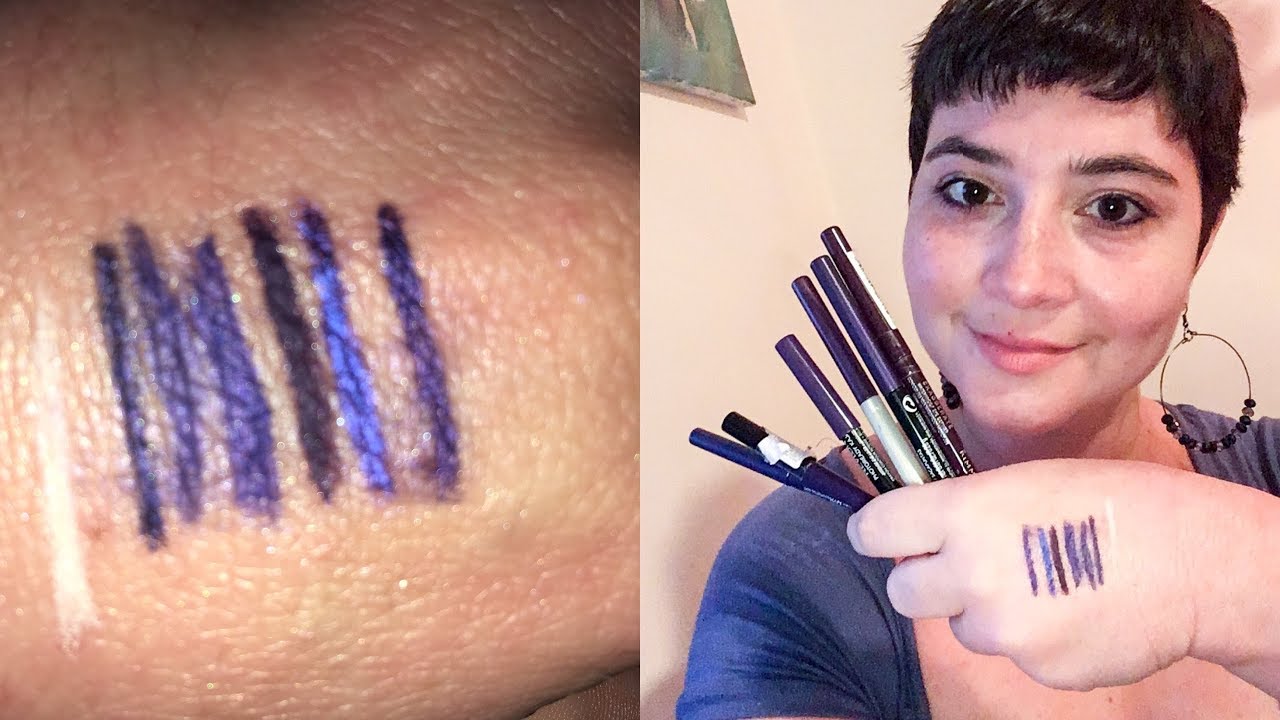 Search for the Perfect Purple Eyeliner (Drugstore Edition)  Part 1