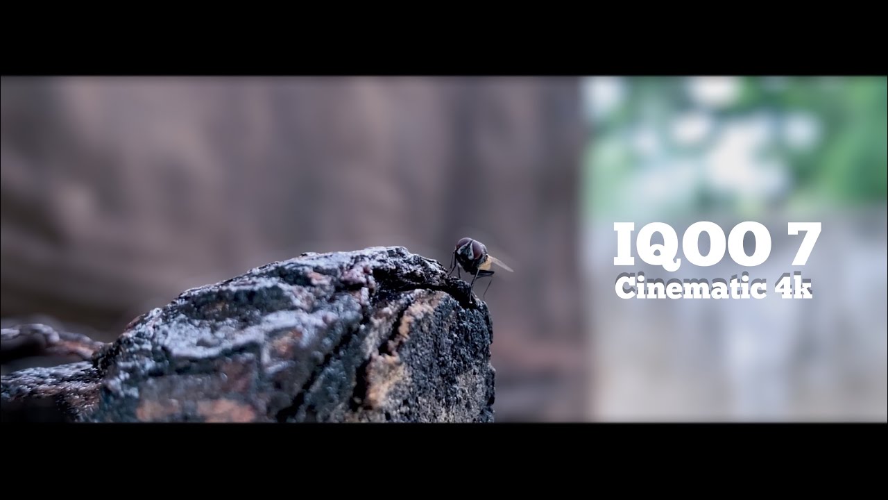 IQOO 7 Cinematic Camera | Slow Motion | 4k Video Test