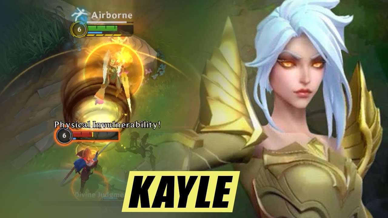 WILD RIFT KAYLE MID LANE GAMEPLAY (BUILD & RUNES) - SEASON 4