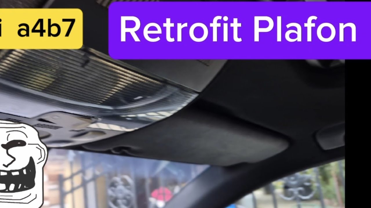 RETAPIȚARE  PLAFON AUDI B7💥🙆‍♂️