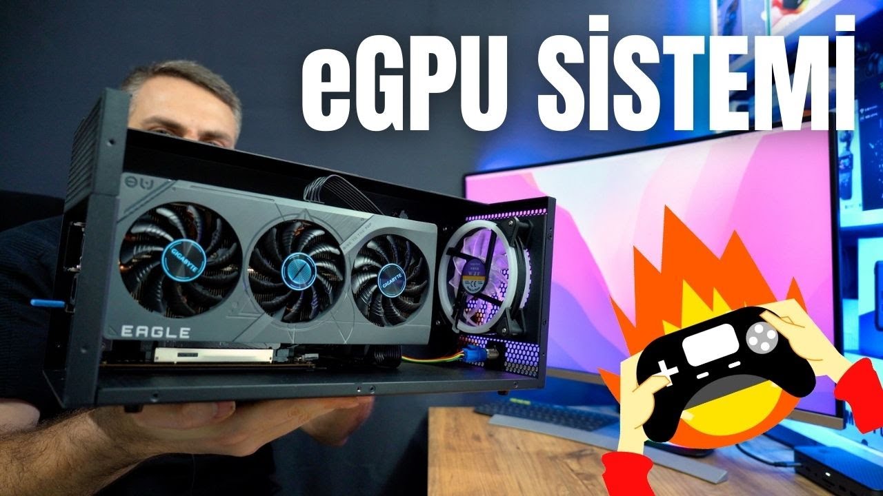 HARİCİ EKRAN KARTI TAKMAK İÇİN OCULINK eGPU KASASI | TechStorm Ocx 550W