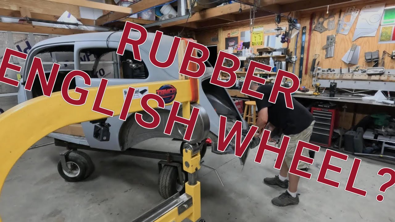 37 Ford Making a Rear Body Panel