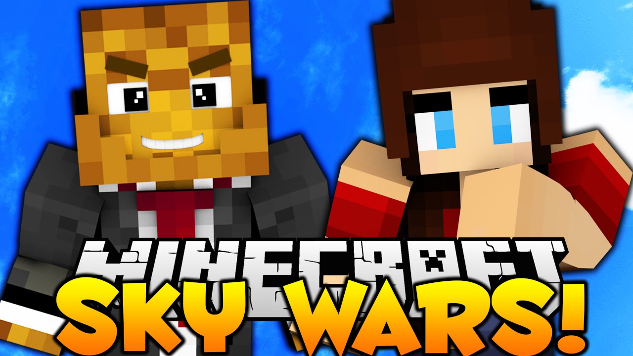 Minecraft EPIC SKYWARS - BEST WIN STREAK EVER w/ AshleyMarieeGaming | JeromeASF