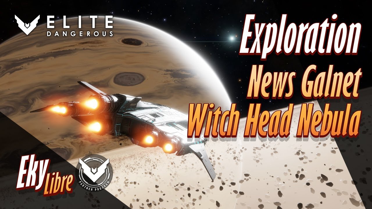 Elite Dangerous / Witch Head Nebula à 880 AL de la bulle 🚀
