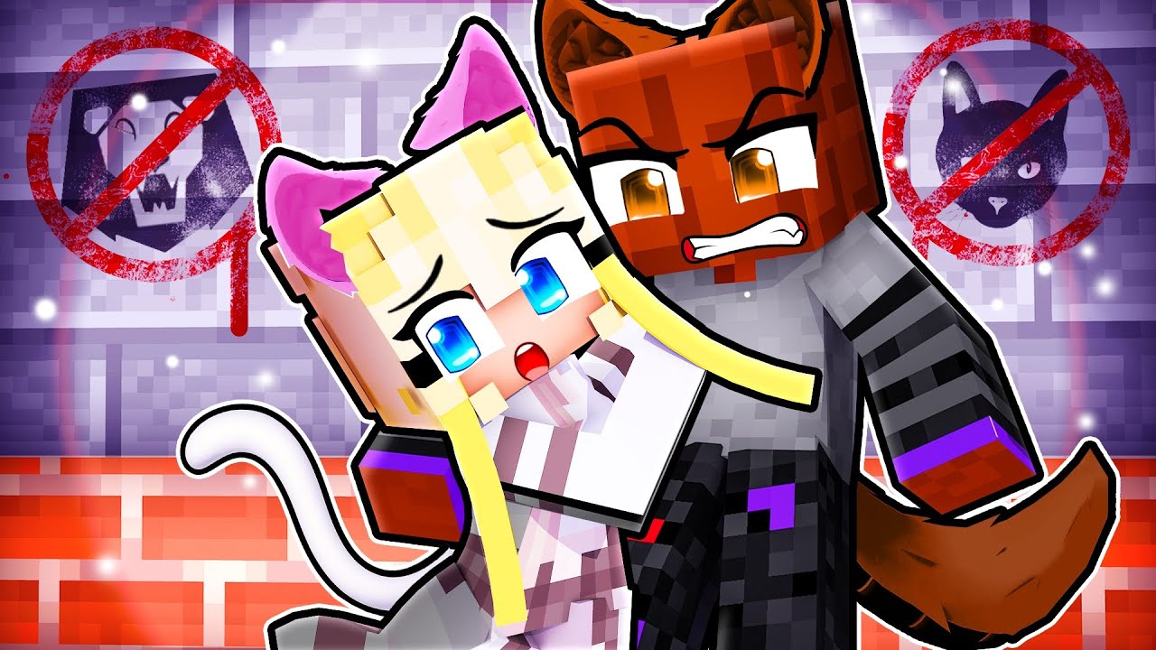 VERBOTENE LIEBE zwischen HUND & KATZE! 🌸 Minecraft