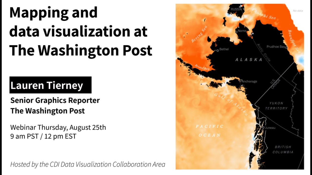 CDI Data Viz Webinar: Mapping and data visualizations at The Washington Post with Lauren Tierney