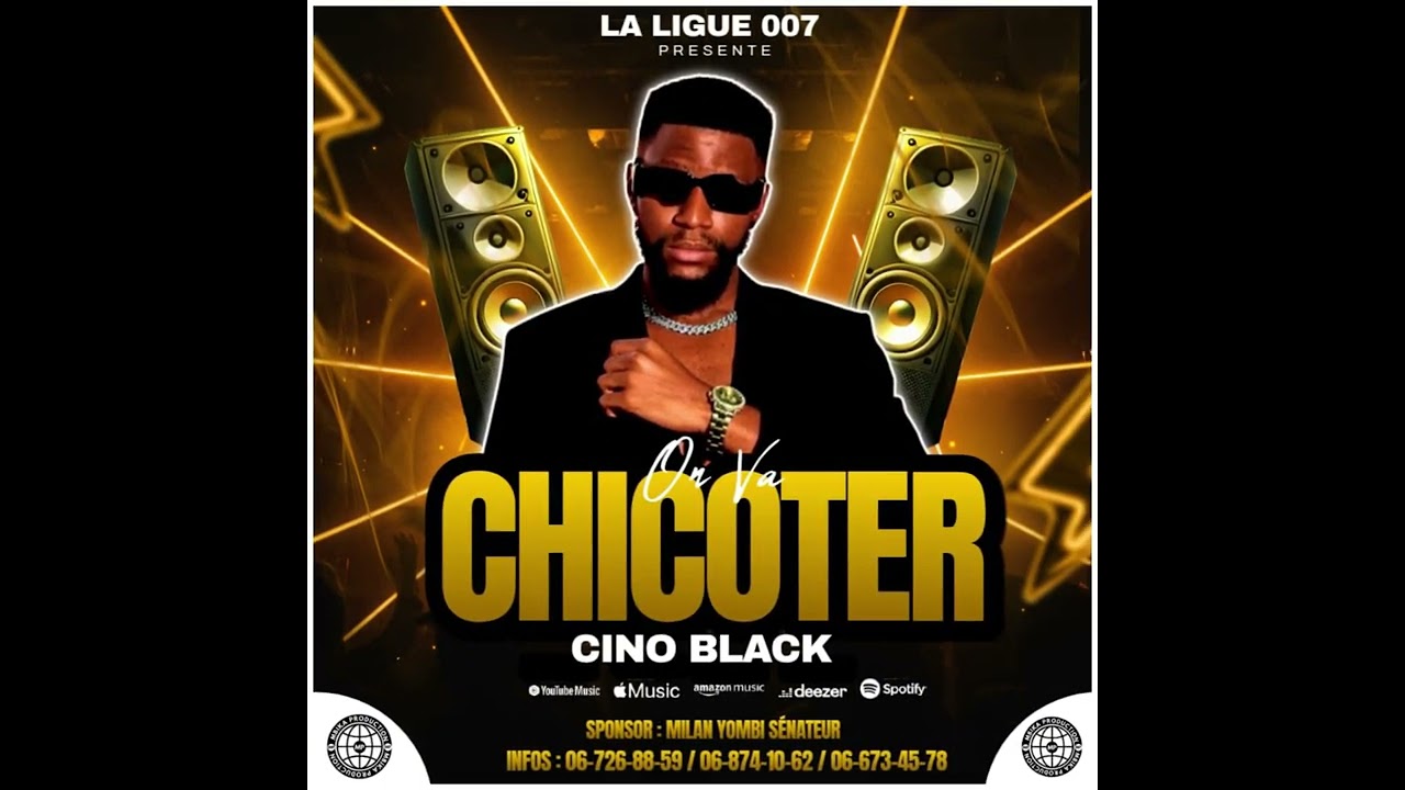 CINO BLACK - ON VA CHICOTER