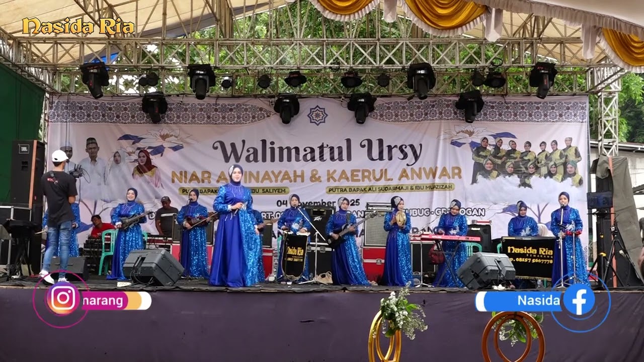 JARANG DIBAWAKAN I RAHASIA TUHAN - NASIDA RIA VOC TITIK MUKHAROMAH LIVE GROBOGAN I QASIDAH LEGEND