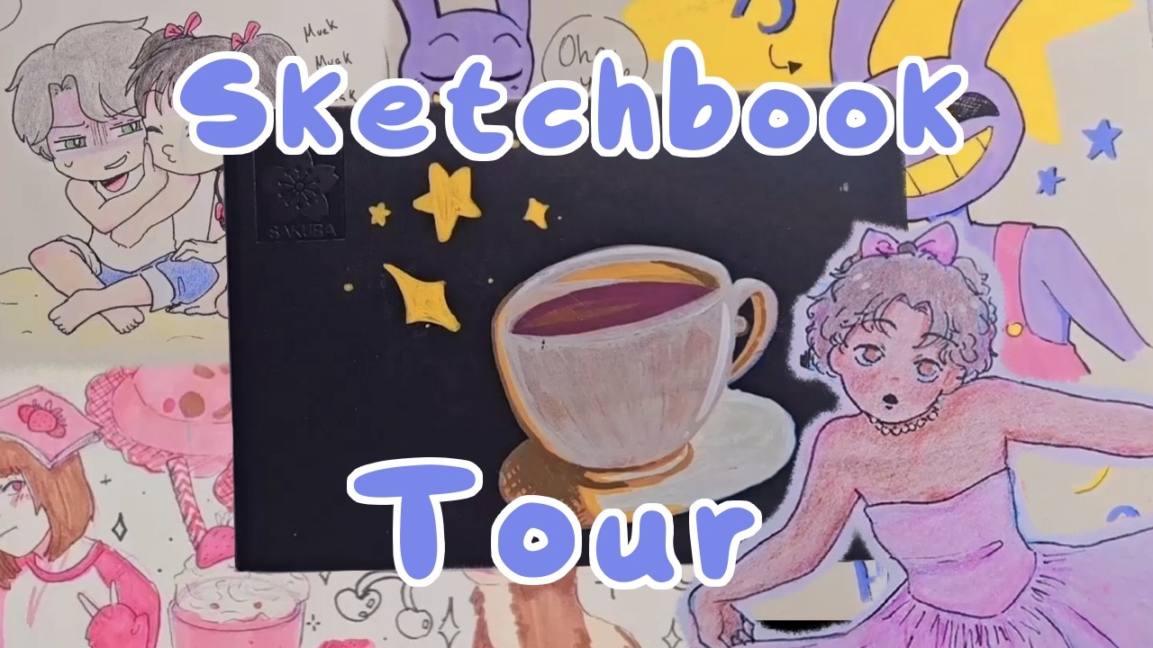 Sketchbook Tour 2025!!