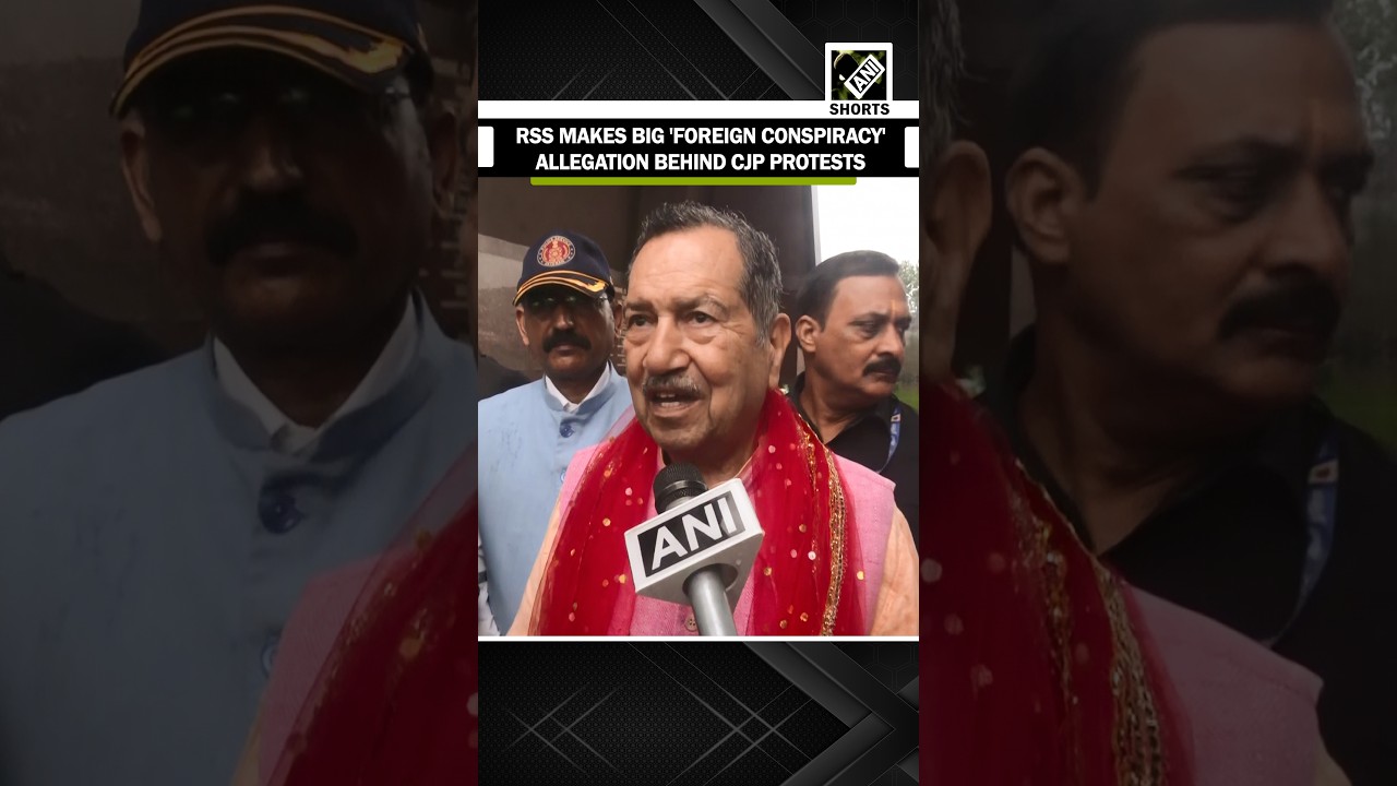 RSS makes big 'Foreign and Internal Conspiracy' allegation behind CJP protests