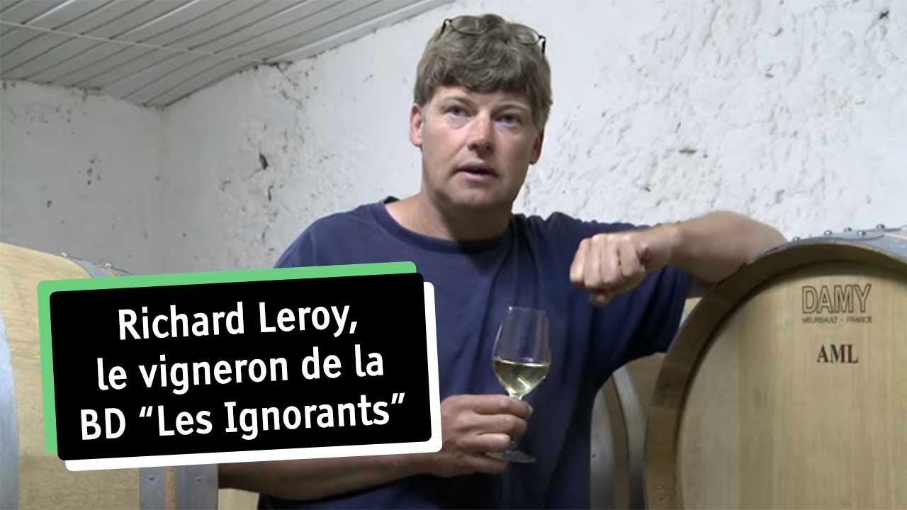 👨‍🌾 Richard Leroy 🍷 Le vigneron de la BD "Les Ignorants" d'Etienne Davodeau 📖