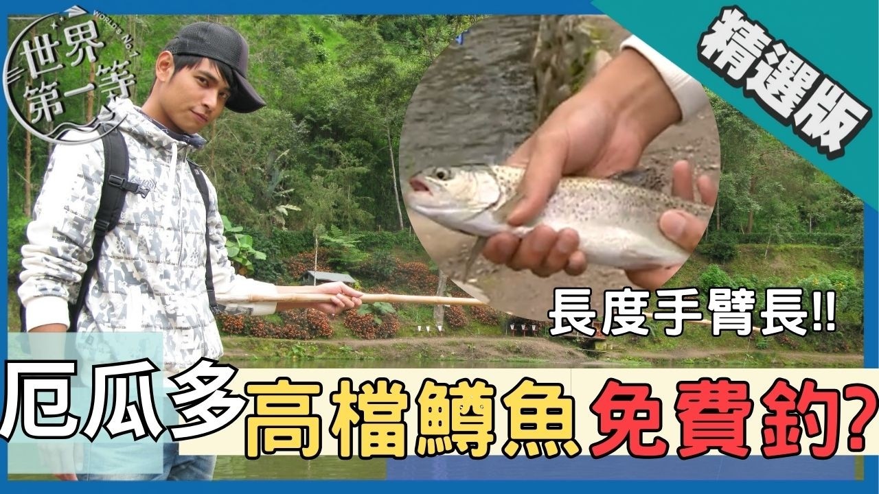 【南美洲】釣客天堂!!亞馬遜河高檔鱒魚免費釣｜《世界第一等》311集精華版 #世界該去哪 #楊子儀 #fishing