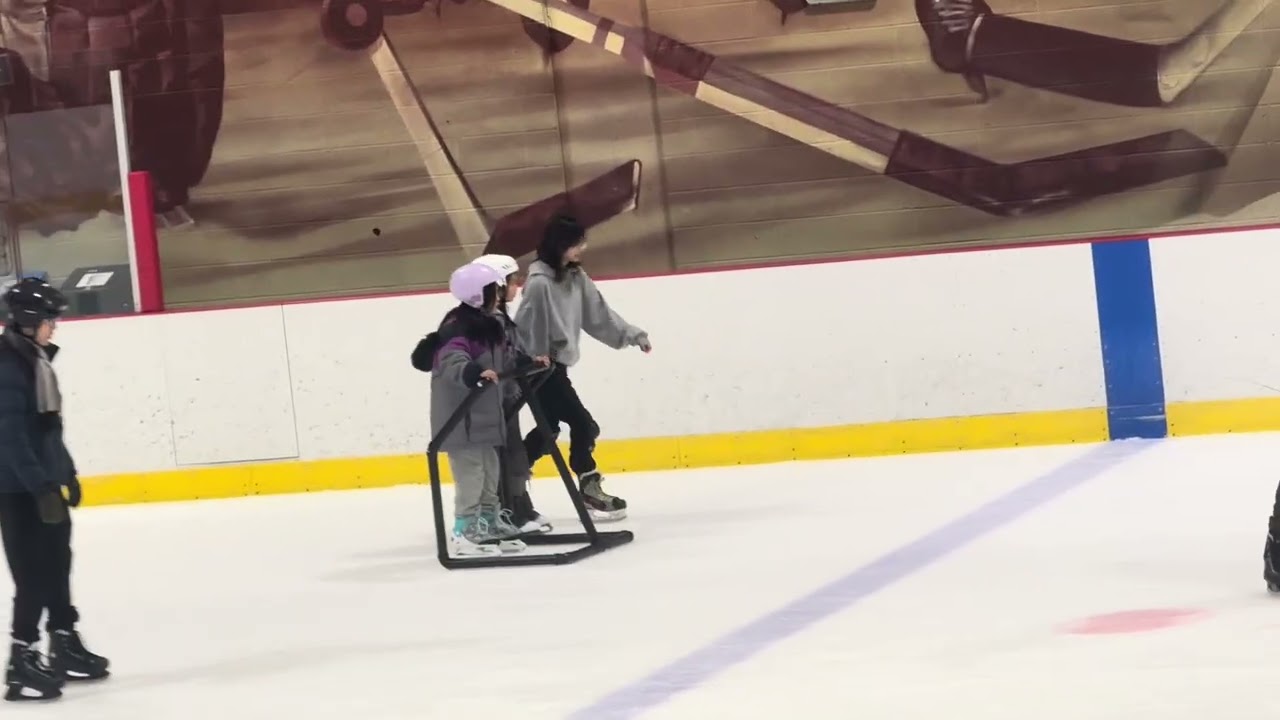 Ice skating