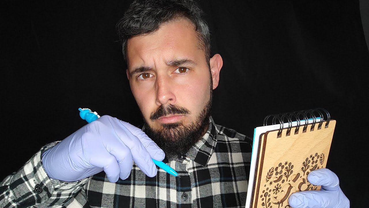 👀 ASMR Examen Visual Completo 👨🏽‍⚕️ Roleplay Médico en Español para Dormir y Relajarte
