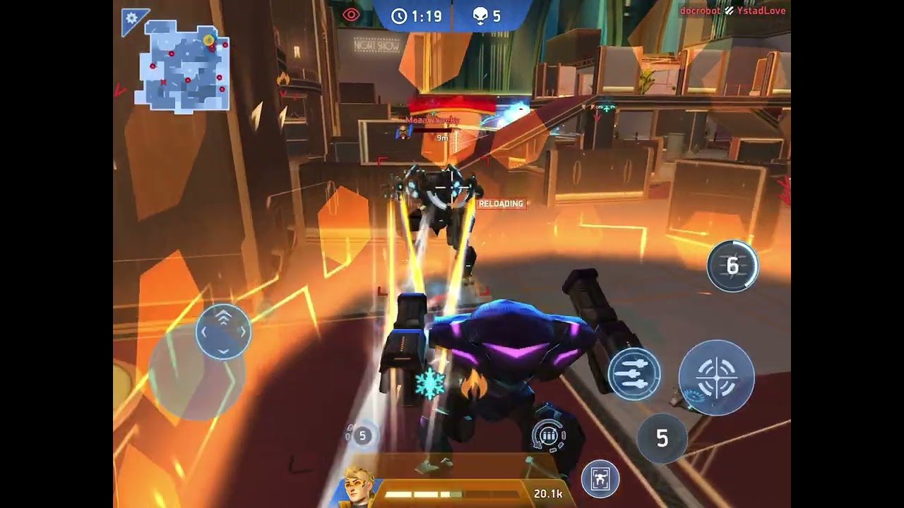 Mech arena FFA GAMEPLAY