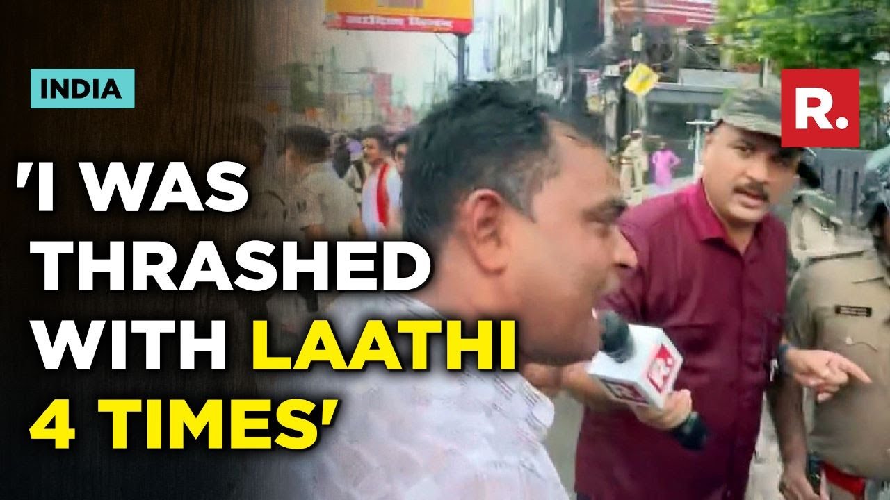 Bihar Police brutally thrashed this protester; Here's what he & the cops said