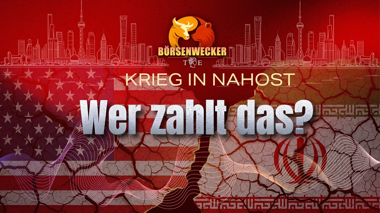 Ein Tag Krieg kostet 778 Millionen - Der B&ouml;rsenwecker vom 17.3.26