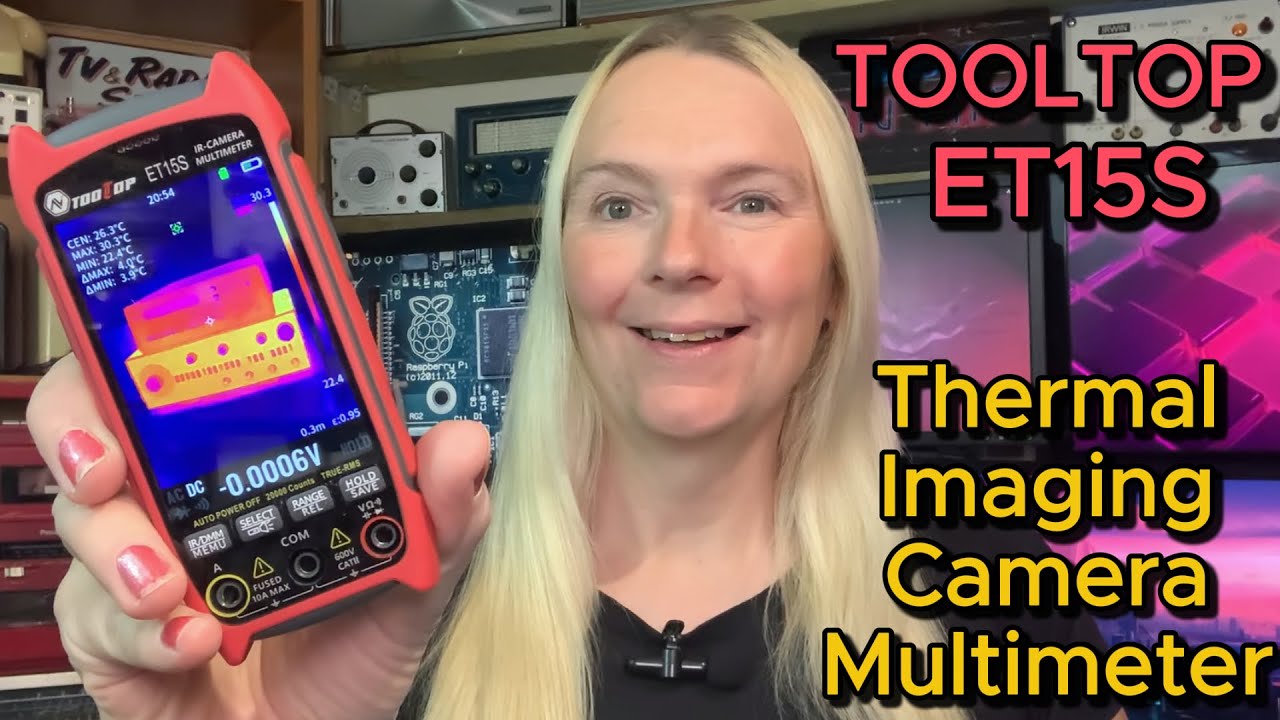 Tooltop ET15S Thermal Imaging Camera Multimeter With Macro Lens!