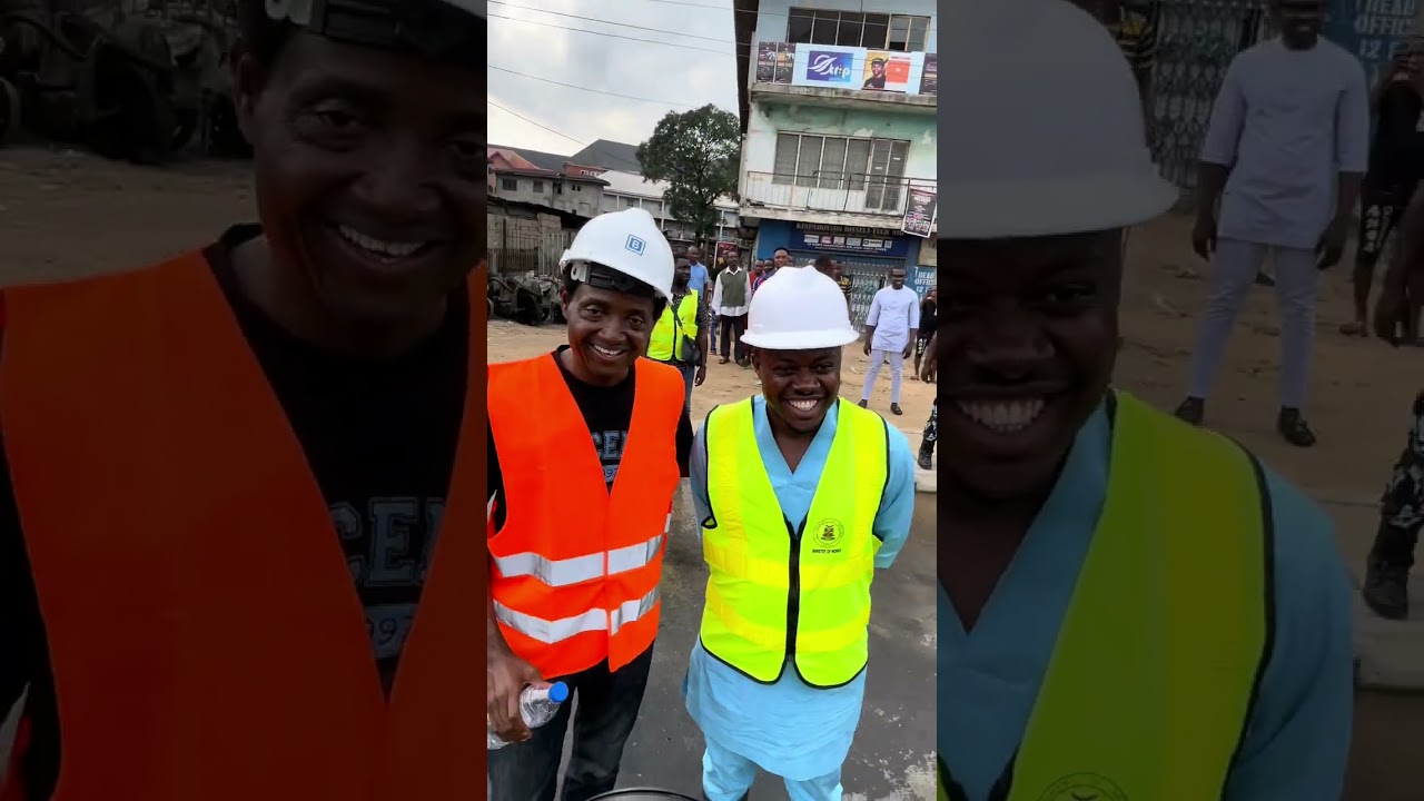 GOVERNOR ALEX OTTI AND ENGR. UMAHI CONDUCTS ON-SITE INSPECTION OF ONGOING PROJECTS IN ABA