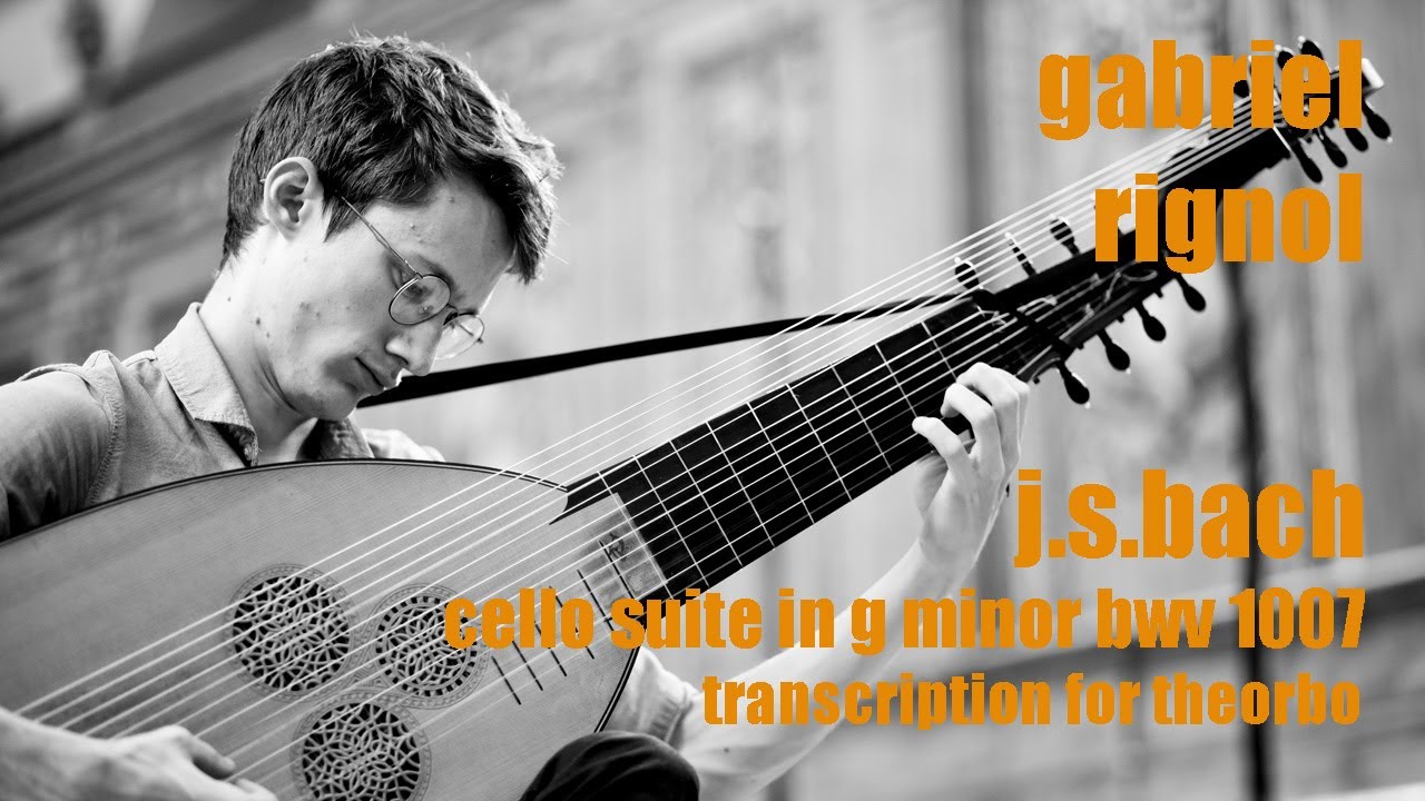 Johann Sebastian Bach | Cello Suite No.1 in G major, BWV 1007 | Gabriel Rignol