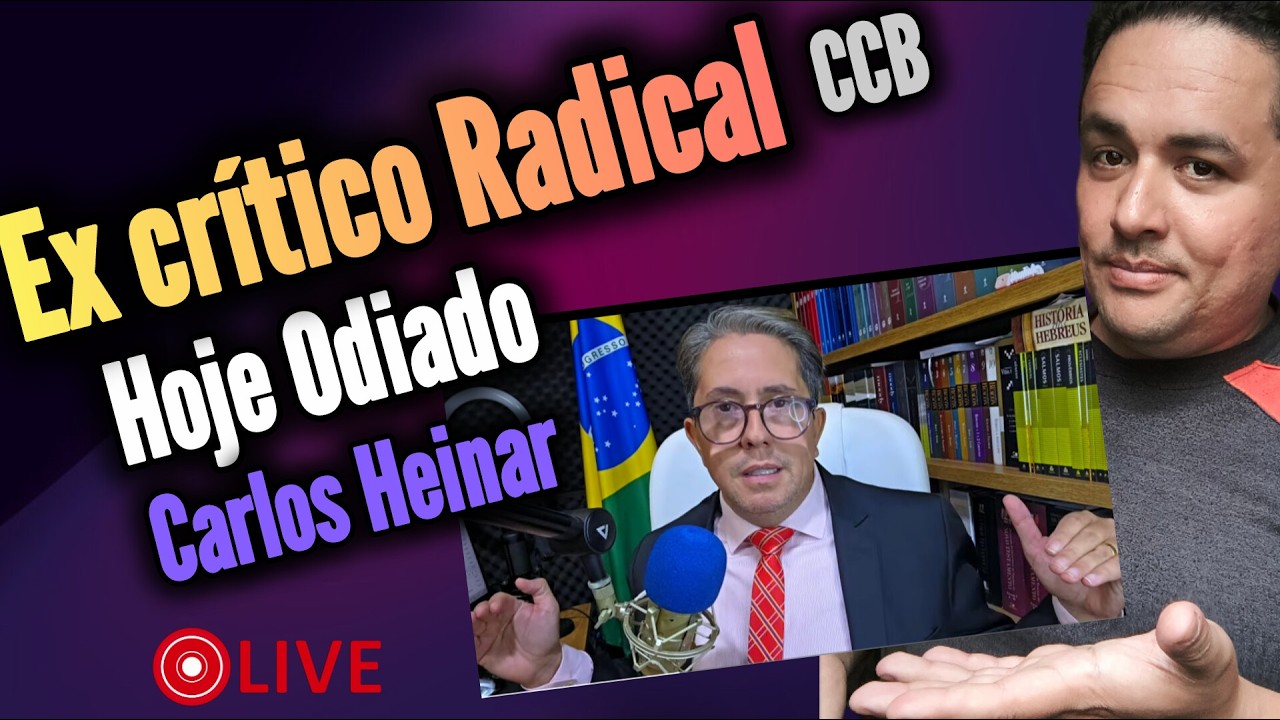 Carlos Heinar ex crítico Radical HOJE os que  DIZEM DA VERDADE o atacam