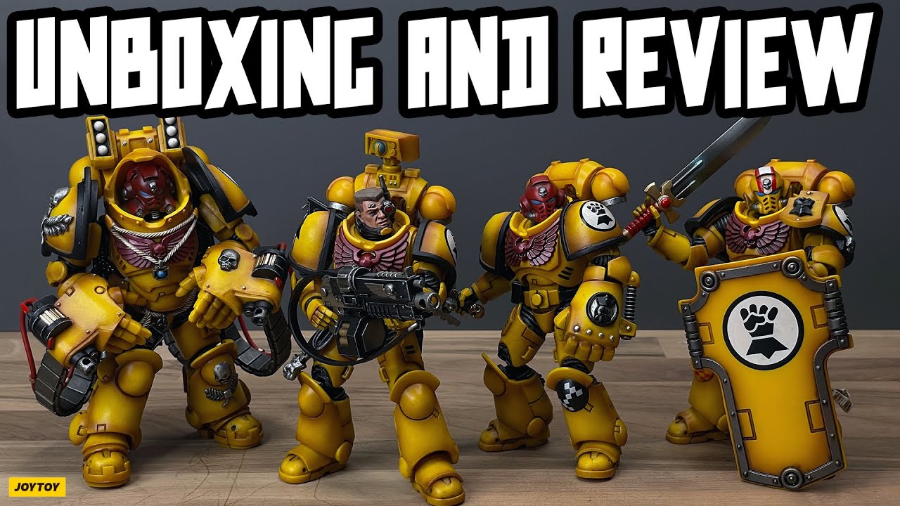 New IMPERIAL FIST figures! Unboxing & Review!