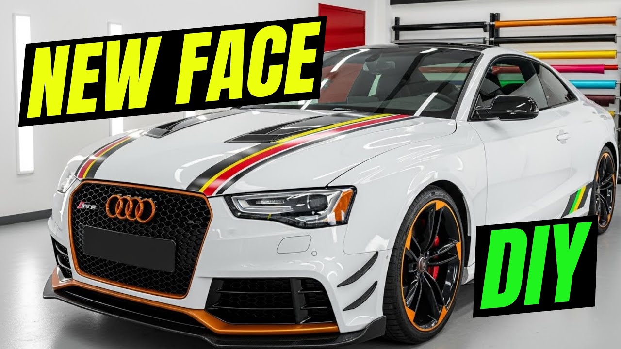 How to Change the Look of Your Audi RS5 with Vinyl Wrap