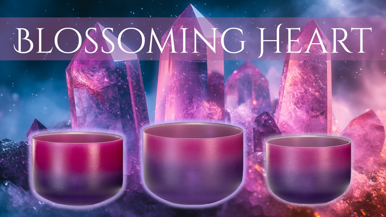 Nervous System Reset | C Major Crystal Singing Bowls | Deep Relaxation