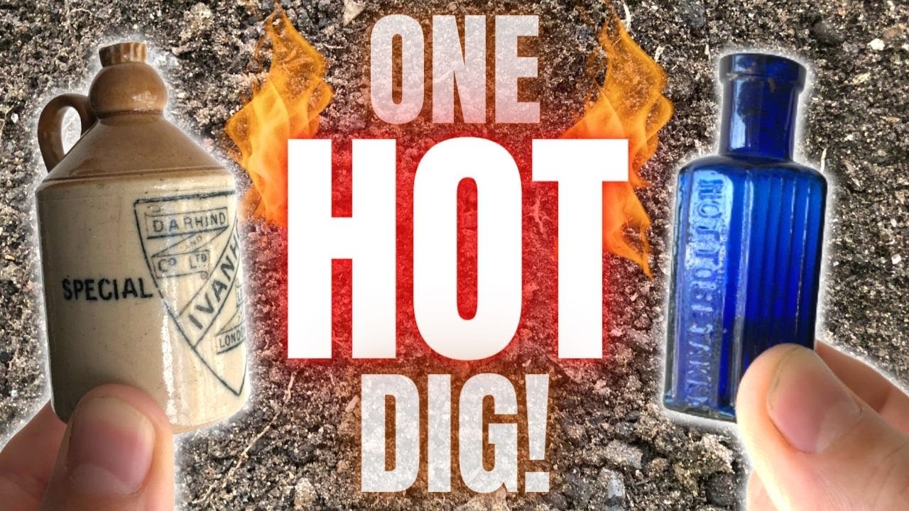 One HOT Dig! - Bottle Dump Digging, Scotland, Fife, Near Edinburgh - Ep 81