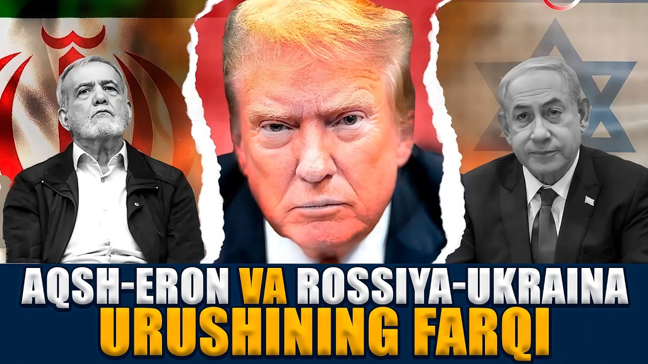 AQSH-Eron va Rossiya-Ukraina urushining farqi #fikratuz
