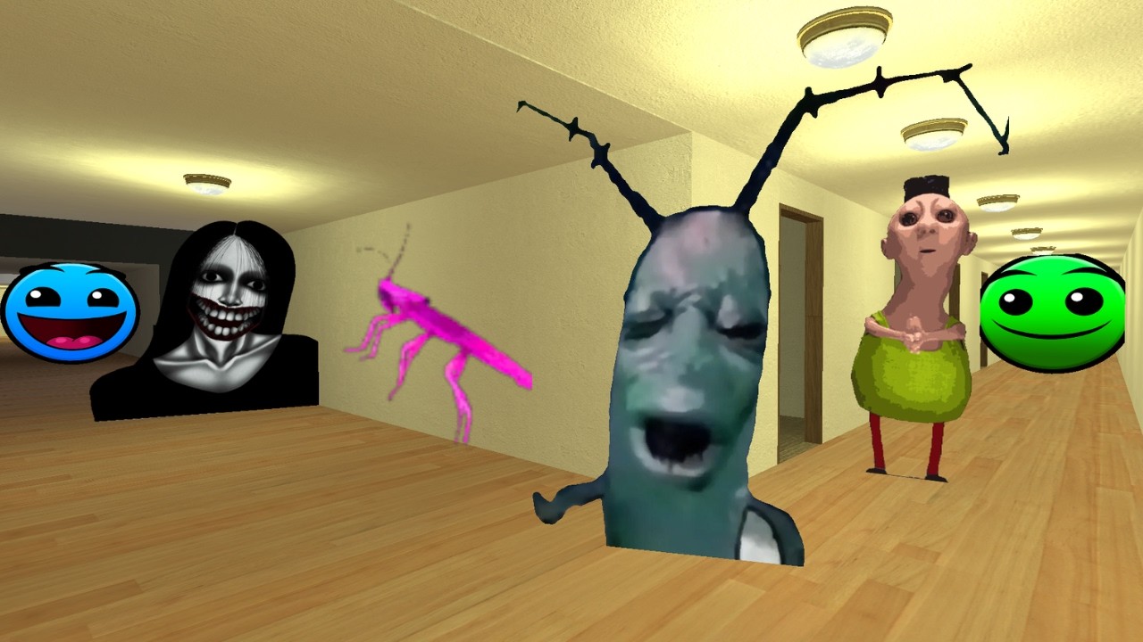 POV Планктон | Таракан YYY CTpaliho Лоботомия и Хамуд Хабиби Nextbots в GMod #nextbots #garrysmod