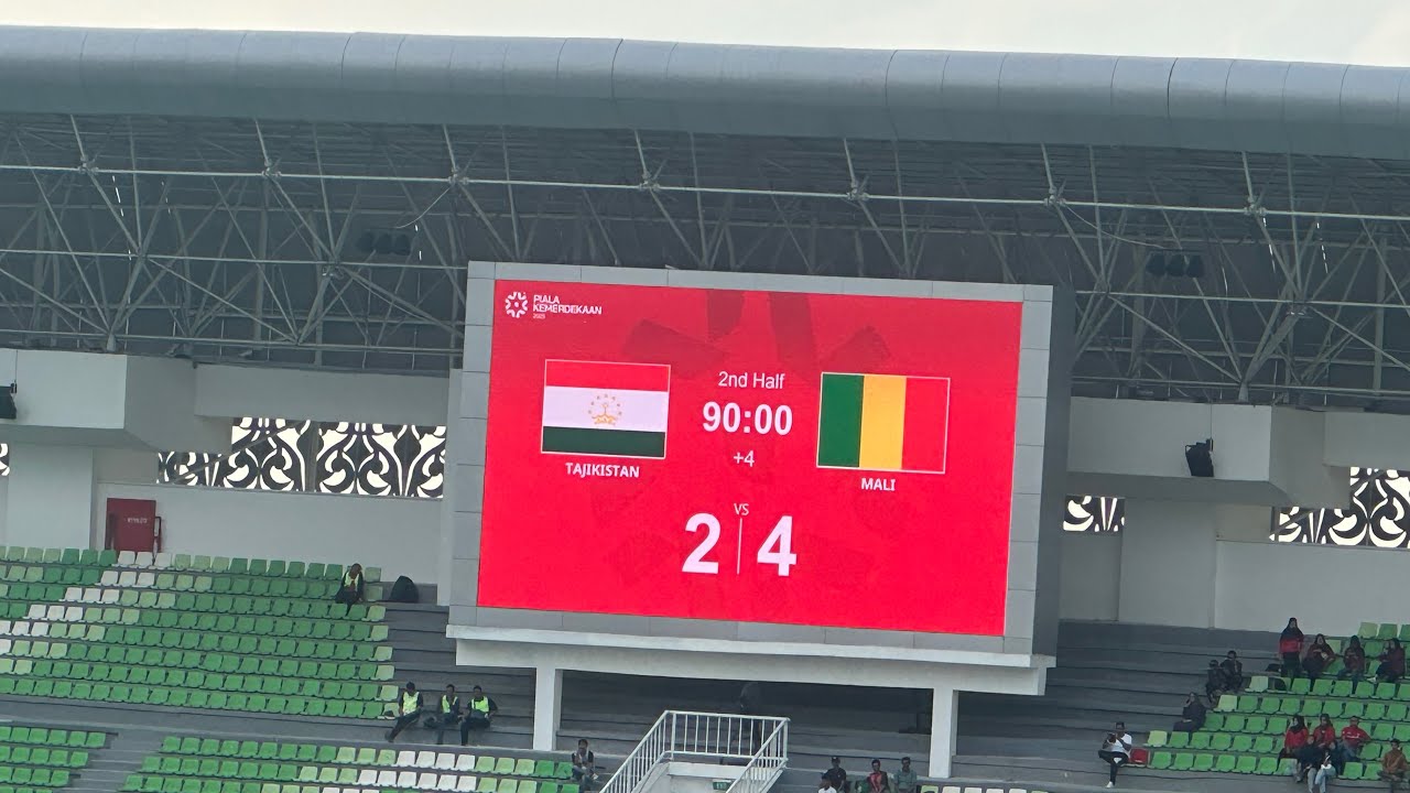 Tajikistan U-17 vs Mali U-17 #pialakemerdekaan 