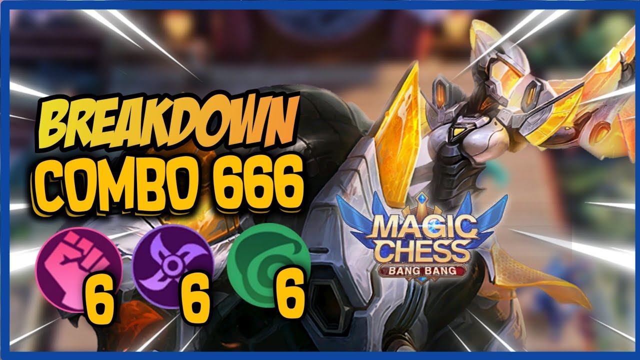BREAKDOWN COMBO 666 SUGENG MONOSOX | MAGIC CHESS BEST STRATEGY | MAGIC CHESS MOBILE LEGENDS