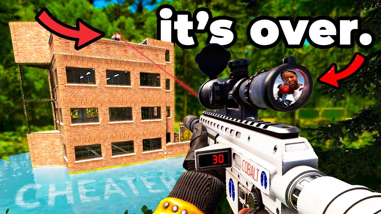 A GAME BANNED STREAM SNIPER VOWED To RUIN MY LIFE (Rust)