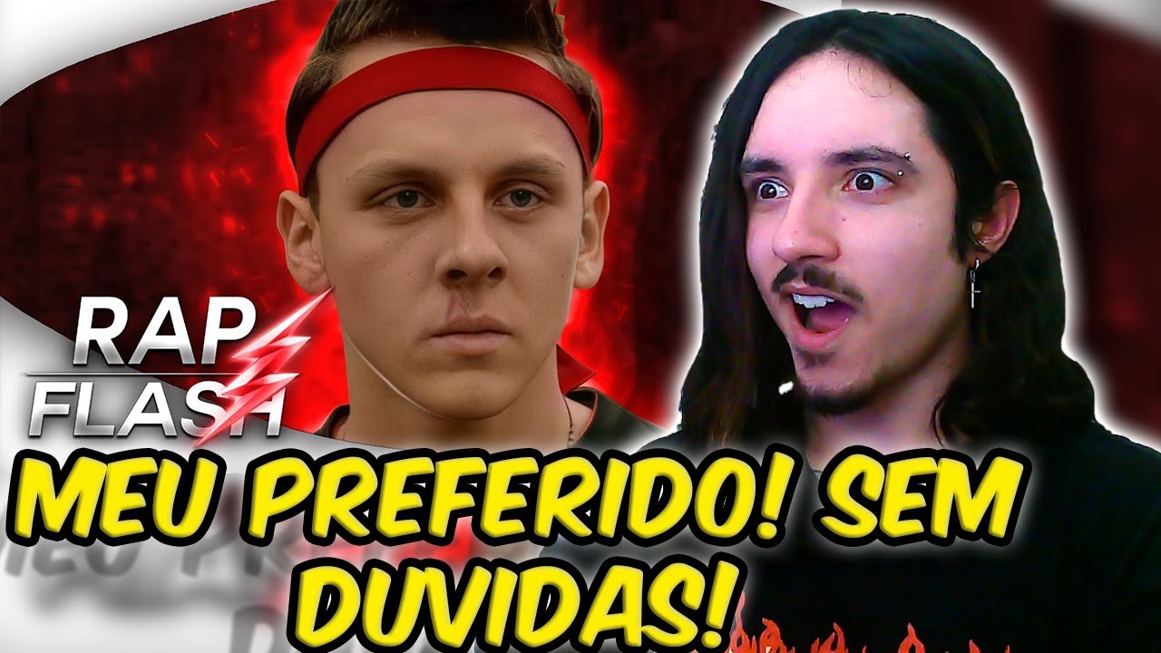 (ADOREI ELE!) REAGINDO a ♫ FALCÃO RAP | ''O Falcão do Cobra Kai 