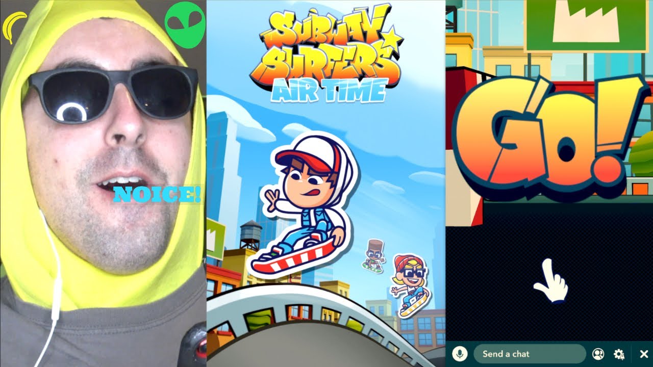 Subway Surfers 2 is Here! Subway Surfers Air Time Snapchat Game!