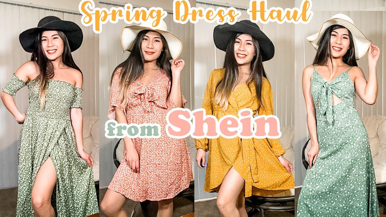 Shein Spring Dress Haul 2021