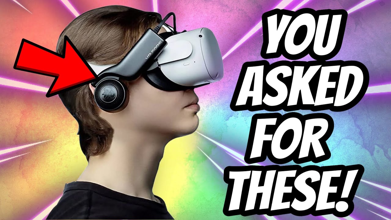 DAT AUDIO! Rebuff Reality Quest 2 Headphones VR Ears