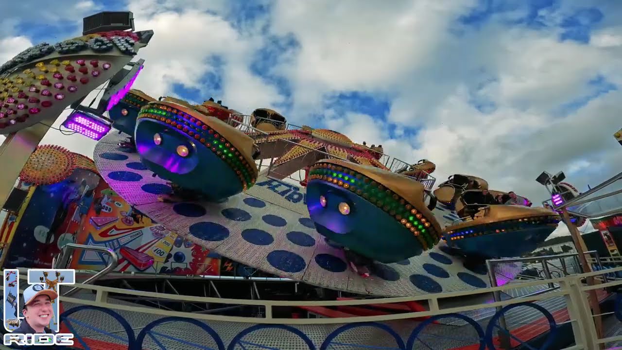 Manège FLIPPER (Jour) Foire Saint Romain, Rouen 2024 | Off ride