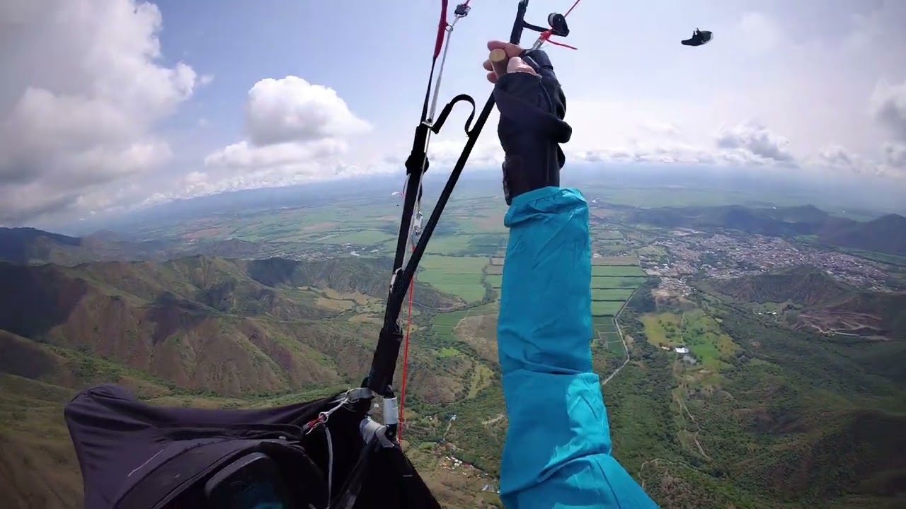 Vuelo Parapente Roldanillo 24 ene 26 Skywalk Poison 4