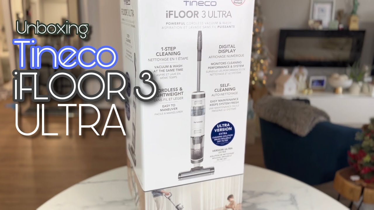 Распаковка пылесоса-швабры TINECO iFLOOR 3 Ultra