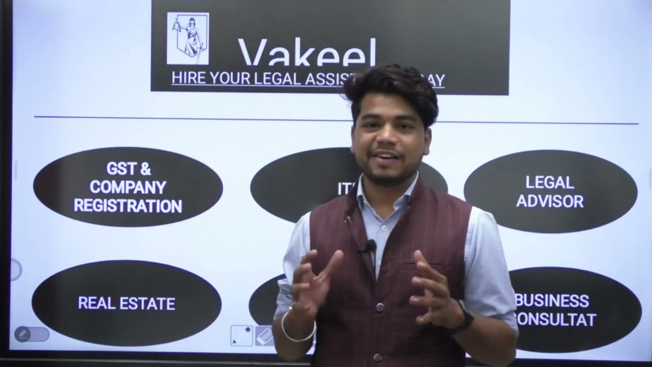 STARTUP LEGAL ADVISOR | GST | LEGAL CONSULTANT | ITR | REAL ESTATE | COMPANY REGISTRATION
